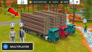 3 Multiplayer New Update amp Forestry in Fs18  Forestry  Fs18 Multiplayer  Timelapse [upl. by Etnwahs]