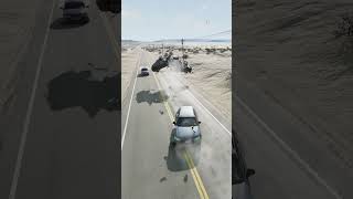 Incredible highway car crashes carcrash [upl. by Yeslaehc]