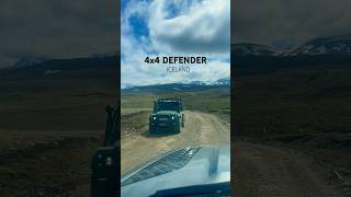 4x4 Land Rover Defender in Iceland travel icelandicadventure automobile [upl. by Slin407]