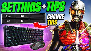 Best Mouse and Keyboard Settings for BO6 Warzone Sensitivity DPI Keybinds and more [upl. by Ayim]