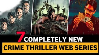 Top 7 Best Crime Thriller Suspense Hindi Web Series 202324 [upl. by Cristine]