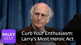 Curb Your Enthusiasm  Larrys Most Heroic Act [upl. by Ahseiat]