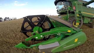 Ernte 2014 John Deere T660i Hillmaster [upl. by Clement]