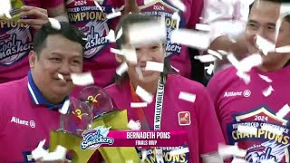 Finals MVP Bernadeth Pons Awarding Ceremony  2024 PVL Reinforced Conference [upl. by Sirroned]