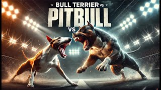 Bull Terrier vs Pitbull – Whos the Ultimate Fighterquot [upl. by Kast469]