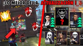 🔴5 MEJORES HABILIDADES DE LA ACTUALIZACIÓN 👹🔥 ¡SUBE A HEROICO Y MAESTRO FREE FIRE [upl. by Shishko154]