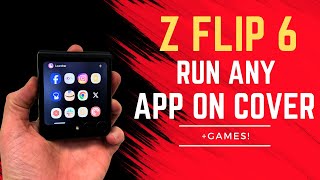 Galaxy Z Flip 6  How To Use Any App On The Cover Screen [upl. by Michigan]