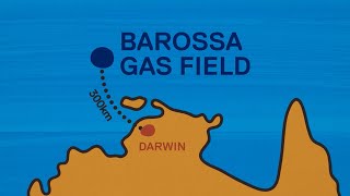 Barossa Gas Project Animation [upl. by Euqram311]