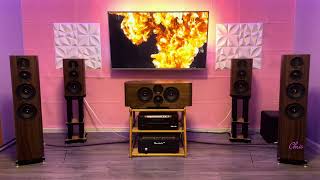 Wharfedale Evo 44 Unbox amp Demo with Yamaha RN803 [upl. by Opiak41]