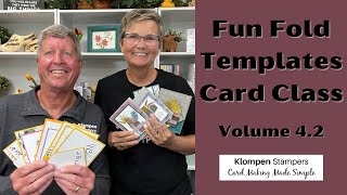 Fun Fold Cards  Template Class Vol 42 [upl. by Encratis61]