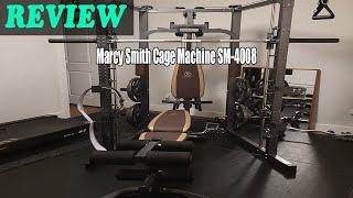 Marcy Smith Cage Machine SM4008 Review 2022 [upl. by Enalb]