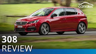 2019 Peugeot 308 GT Review  carsales [upl. by Yssirk]