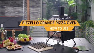 Pizzello Grande 12  Outdoor 2Layer Pizza Oven [upl. by Einre931]