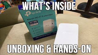 TPLink AC1200 Mesh WiFi Range Extender RE330 Unboxing and Handson [upl. by Leinadnhoj543]