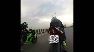 R1 vs ZX10R FULL POWER⚡ shorts zx10r r1 superbike trend [upl. by Almallah]