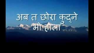 Nepali karaoke music track song asare mahinama [upl. by Nonnaehr]