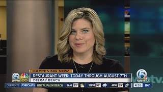 Restaurant week Aug 17 in Delray Beach [upl. by Christis]