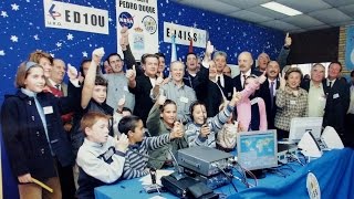 PEDRO DUQUE DESDE LA ISS  CONTACTO RADIOAFICIONADOS [upl. by Wasson]