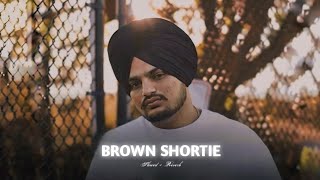 Brown Shortie Slowed  Reverb Sidhu Moose Wala  AR MASHUP TUNE [upl. by Corin]