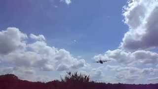 US Air Force C130s over Pointe du Hoc 5th June 2014 [upl. by Cary]