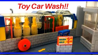 Nostalgic Micro Machines City Car Wash Playset A Throwback for 80s amp 90s Kids [upl. by Tezzil827]