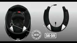 Schuberth C3 Bluetooth SRC Systemmp4 [upl. by Raseda834]