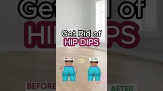 Get Rid of HIP DIPS in 4 Simple Exercises [upl. by Tolland]