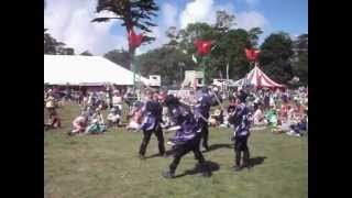 Anonymous Morris dancing Shropshire Morris at Camp Bestival 2012 [upl. by Barb415]