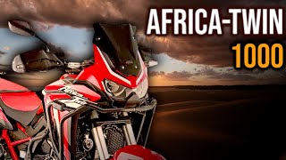 testride HONDA AFRICA TWIN 1000 2017 صنع من أجل البقاء🔥 [upl. by Sicular]