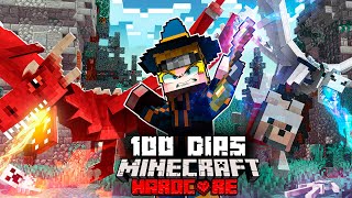 Sobreviví 100 días Siendo Un Mago En Minecraft HARDCORE Esto fue lo que sucedió 2 [upl. by Akeyla]