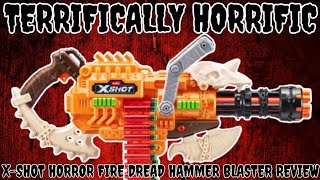 Best Reshell Ever XShot Horror Fire Dread Hammer Blaster Review [upl. by Aniuqahs]