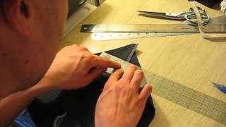 Sewing a Shopping Bag  Step two squaring bottom corners [upl. by Esyle]