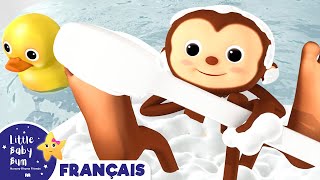 La Chanson du Bain  La santé et lhygiène  Comptines  Little Baby Bum en Français [upl. by Itsirhc]