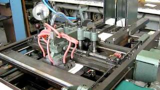 Atlas Machinery Kolbus KD Casemaker Part1  Atlas Machinery [upl. by Narud147]