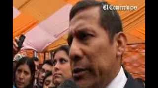 Humala respalda a Soberón quotEstá identificado con la política antinarcóticos del Gobiernoquot [upl. by Jueta611]