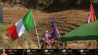 Herlings crash MXGP Race 2  MXGP of Sardegna 2024 [upl. by Wells954]