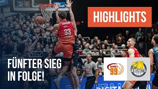 Fünfter Sieg in Folge NINERS Chemnitz  EWE Baskets Oldenburg  BBL Highlights [upl. by Whiney]