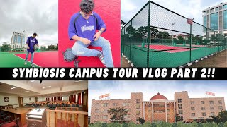 Symbiosis Pune Campus Tour Part 2  SLS Pune  SSLA Pune  SLAT  Harshit Chauhan [upl. by Eifos591]