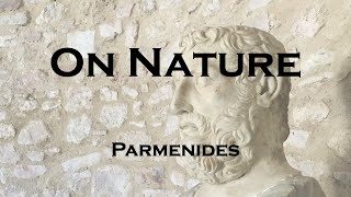 On Nature  Parmenides [upl. by Arodnap]