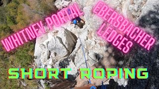 Ebersbacher ledges short roping [upl. by Anirbes443]