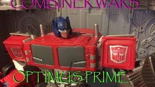 TRANSFORMERS COMBINER WARS OPTIMUS PRIME REVIEW 2014 GENERATIONS [upl. by Paehpos]