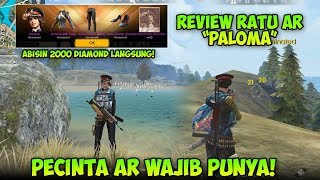 Khusus Pecinta AR Review Karakter Paloma GG BANGET  Garena Free Fire [upl. by Yearwood849]