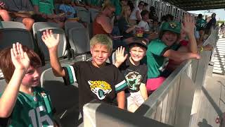 Jaguars Open Training Camp To Fans [upl. by Ekalb]