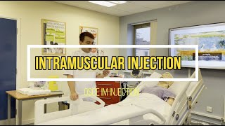 Intramuscular Injection in OSCE [upl. by Estell]