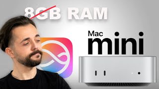 Mac Mini M4 to petarda i koniec MacBooków 8 GB RAM [upl. by Garihc592]