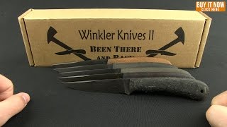 Winkler Knives WK II Operator Fixed Blade Overview [upl. by Thebazile281]