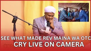 REV Maina wa OTC kurakara na kwenda kuma interview igithiaga na mbele akirekereria ndumiriri nditu [upl. by Leahcir600]