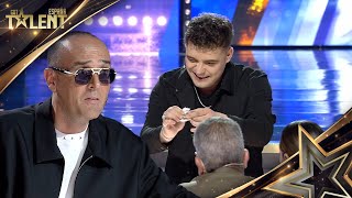 Mucha MAGIA con cartas y ALMAS GEMELAS en este truco  Audiciones 06  Got Talent España 2024 [upl. by Sherlocke]