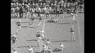 1965 Pa High School Football  Pen Argyl vs Catasauqua [upl. by Ettennaej]