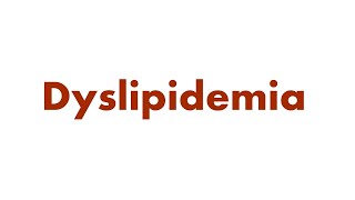 Dyslipidemia and Hyperlipidemia  Summarized for medical students [upl. by Cathy334]